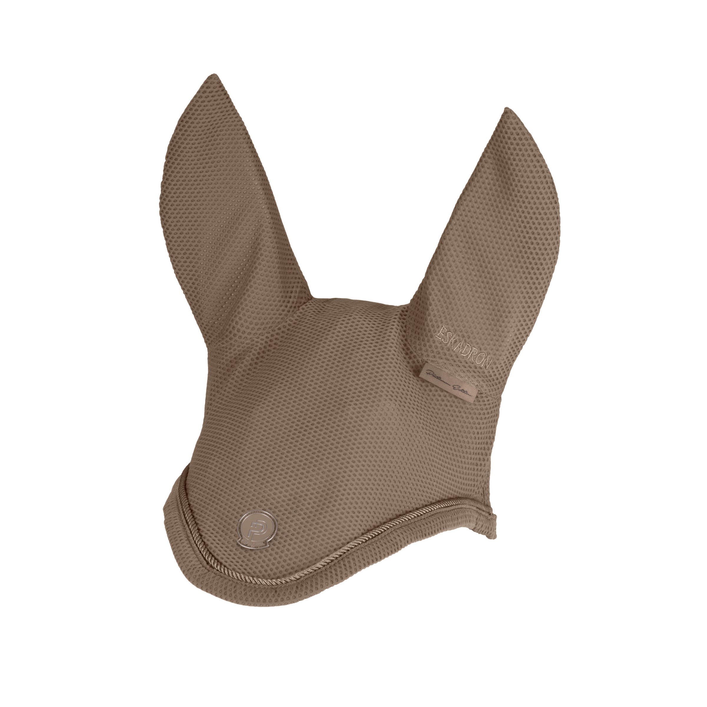 Eskadron Platinum smokey taupe Dynair mesh fly hood