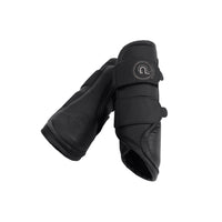 Eskadron Platinum black Faux leather brushing boots