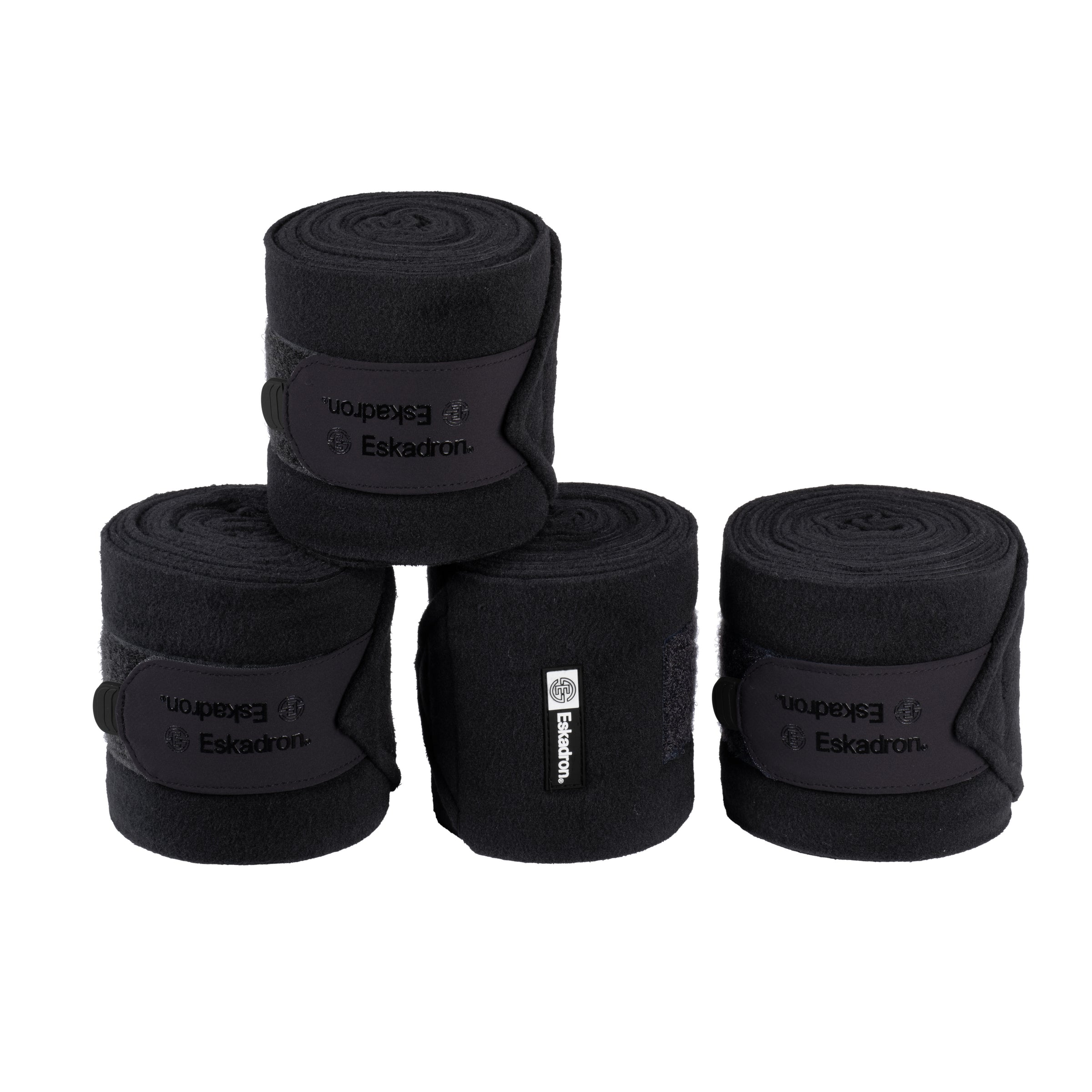 Eskadron Dynamic black fleece bandages