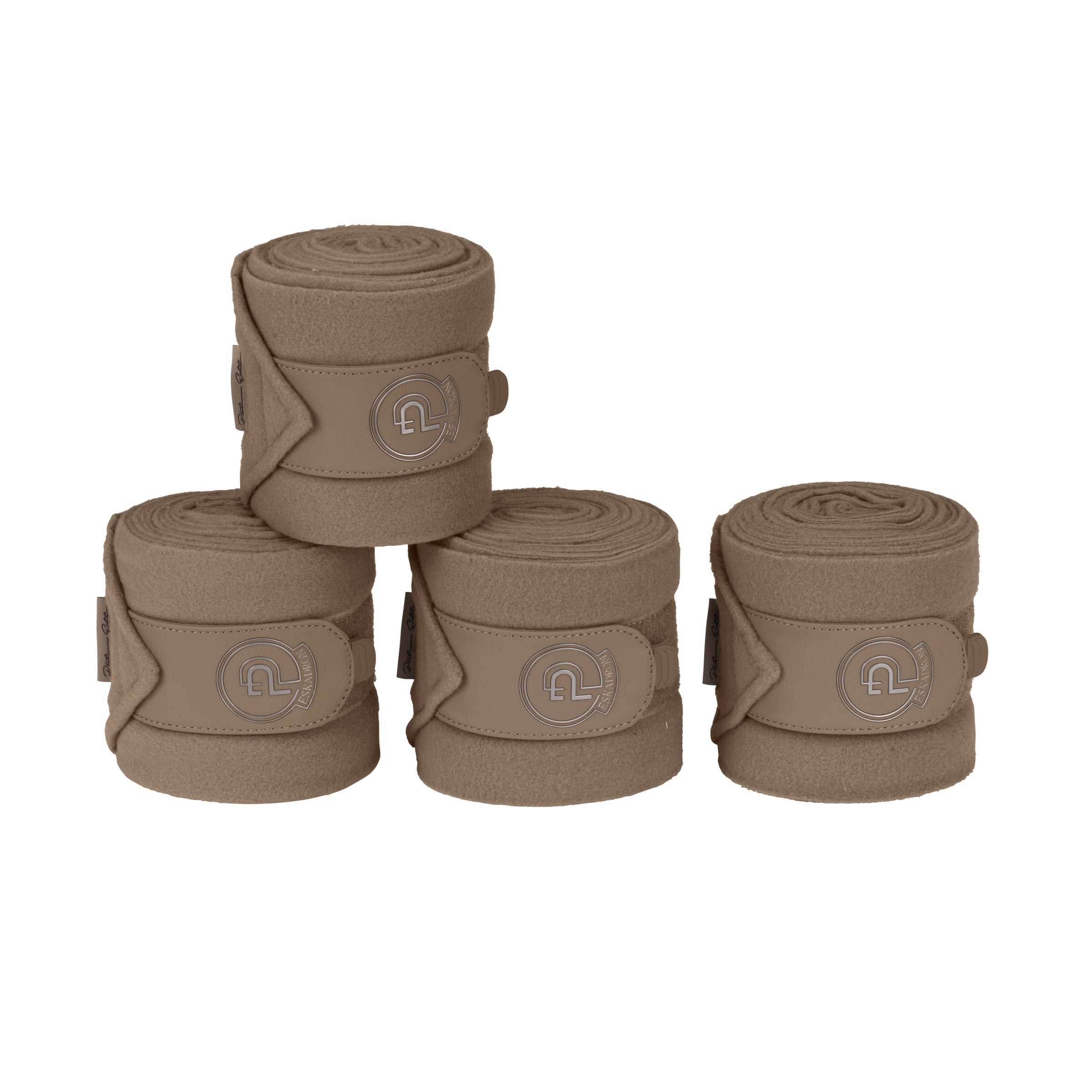 Eskadron Platinum smokey taupe fleece bandages