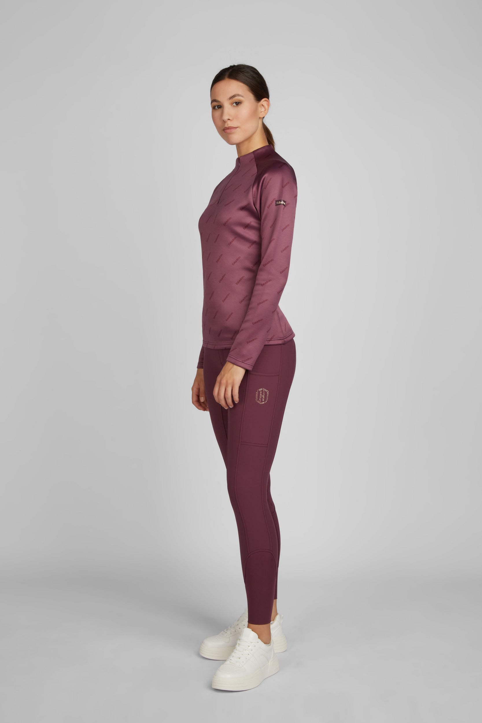 Eskadron Heritage Cassis half-zip jersey shirt