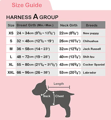 Puppia Luxury Evon silver harness