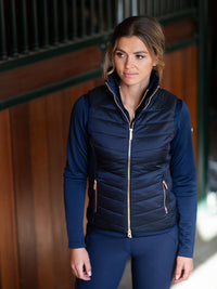 Equestrian stockholm lagoon blush vest