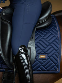 Equestrian Stockholm Modern Lagoon blush dressage saddlepad