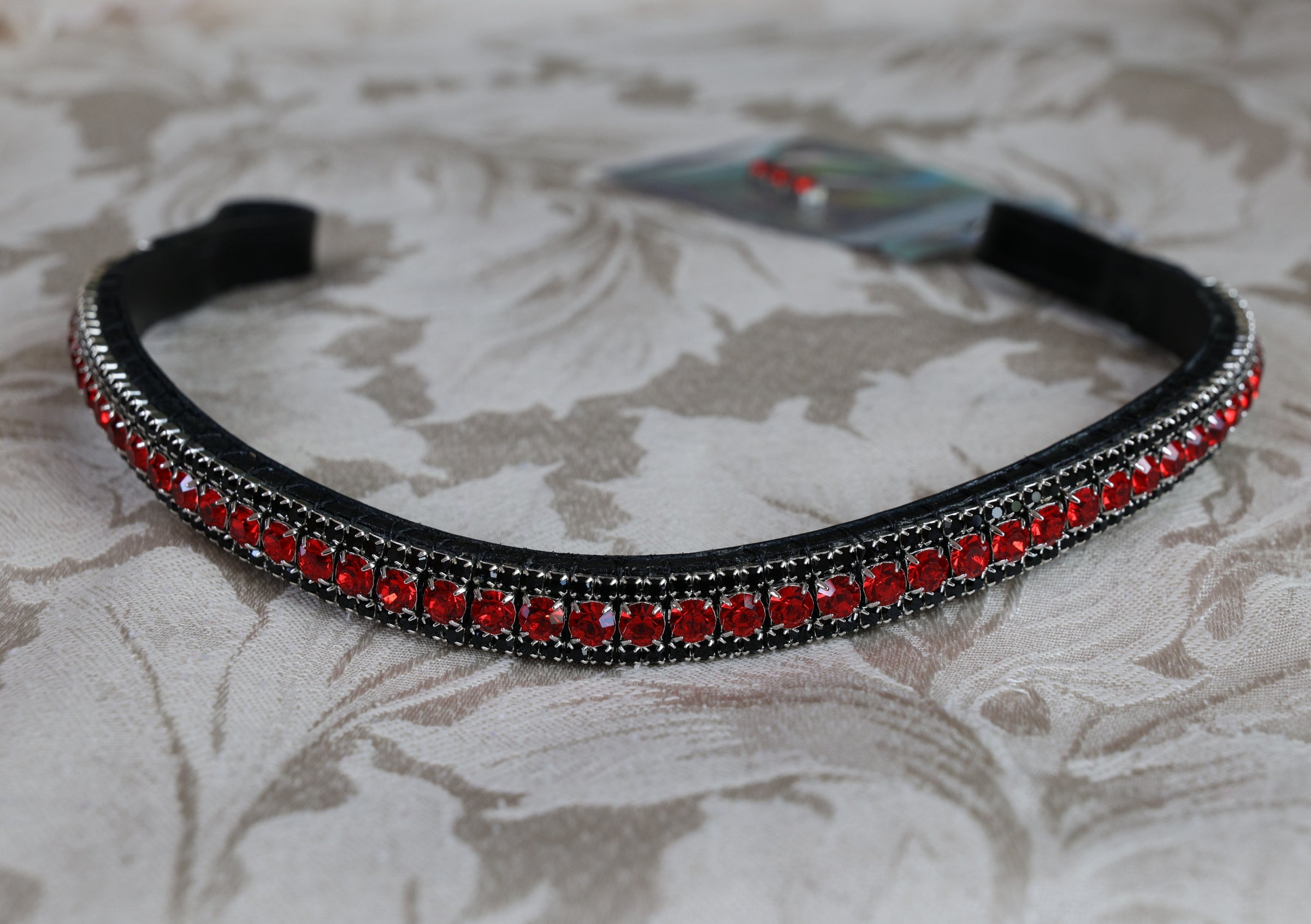 Equiture Light siam and Jet browband- xfull, curve black