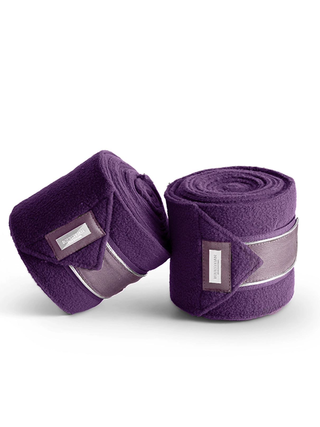 Equestrian Stockholm Orchid bloom fleece bandages