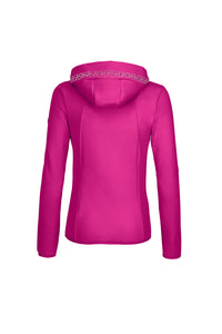 Pikeur velvet fleece jacket in Hot Pink