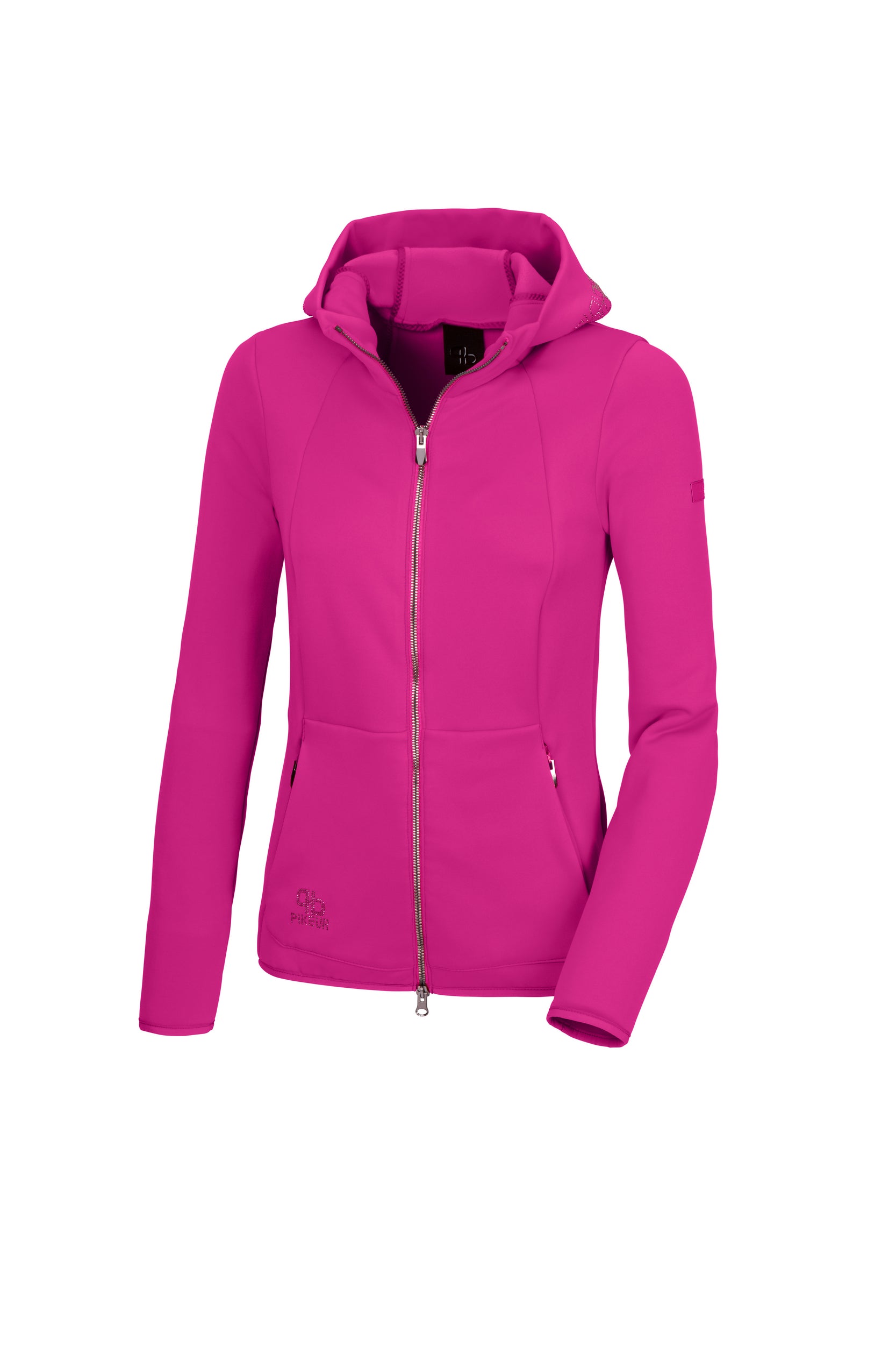 Pikeur velvet fleece jacket in Hot Pink- uk 8 left