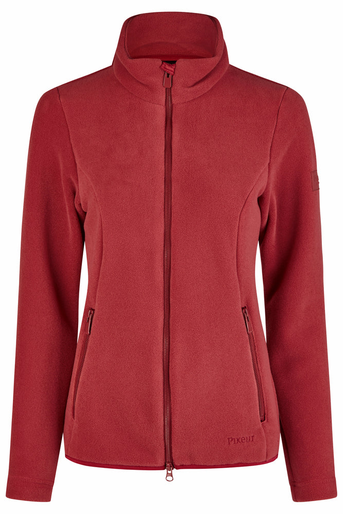 Pikeur sports fleecejacket in Rumba red