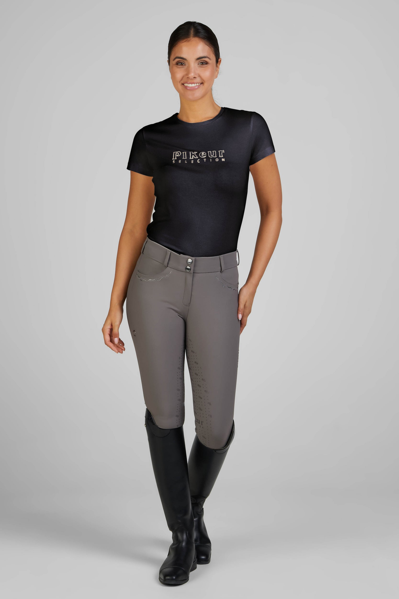Pikeur selection black t-shirt