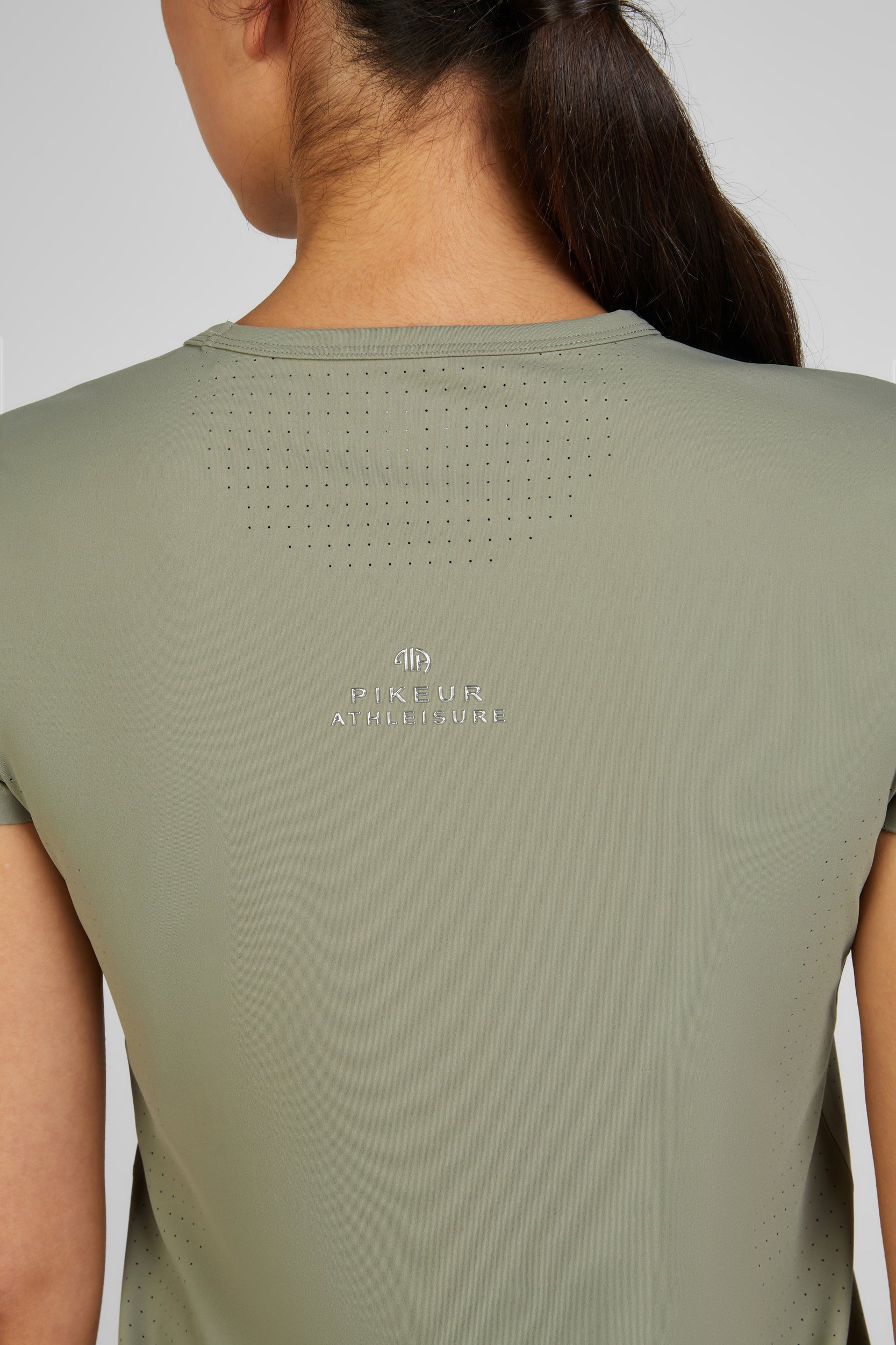 Pikeur athleisure T-shirt in Moss