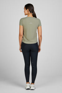 Pikeur athleisure T-shirt in Moss