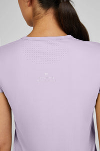 Pikeur athleisure T-shirt in Lavender Blush