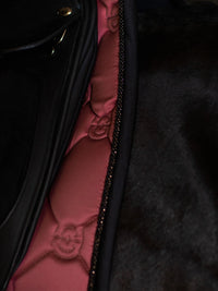 Equestrian Stockholm soft rouge dressage saddlepad