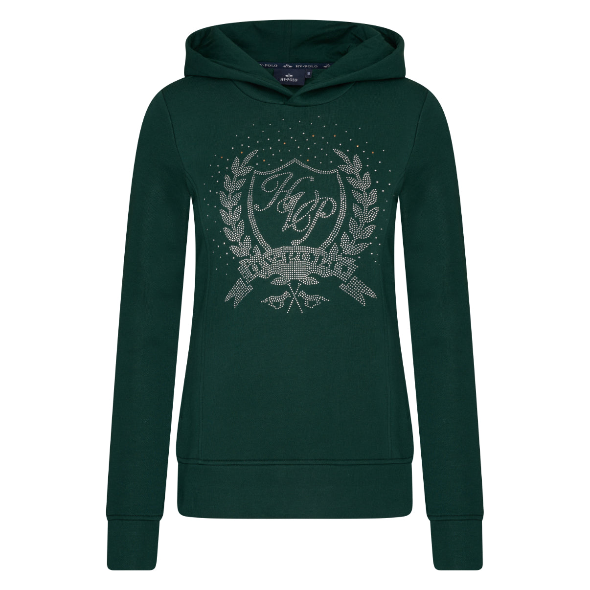 HV Polo Plvett ivy green hoody- 1 XSmall left