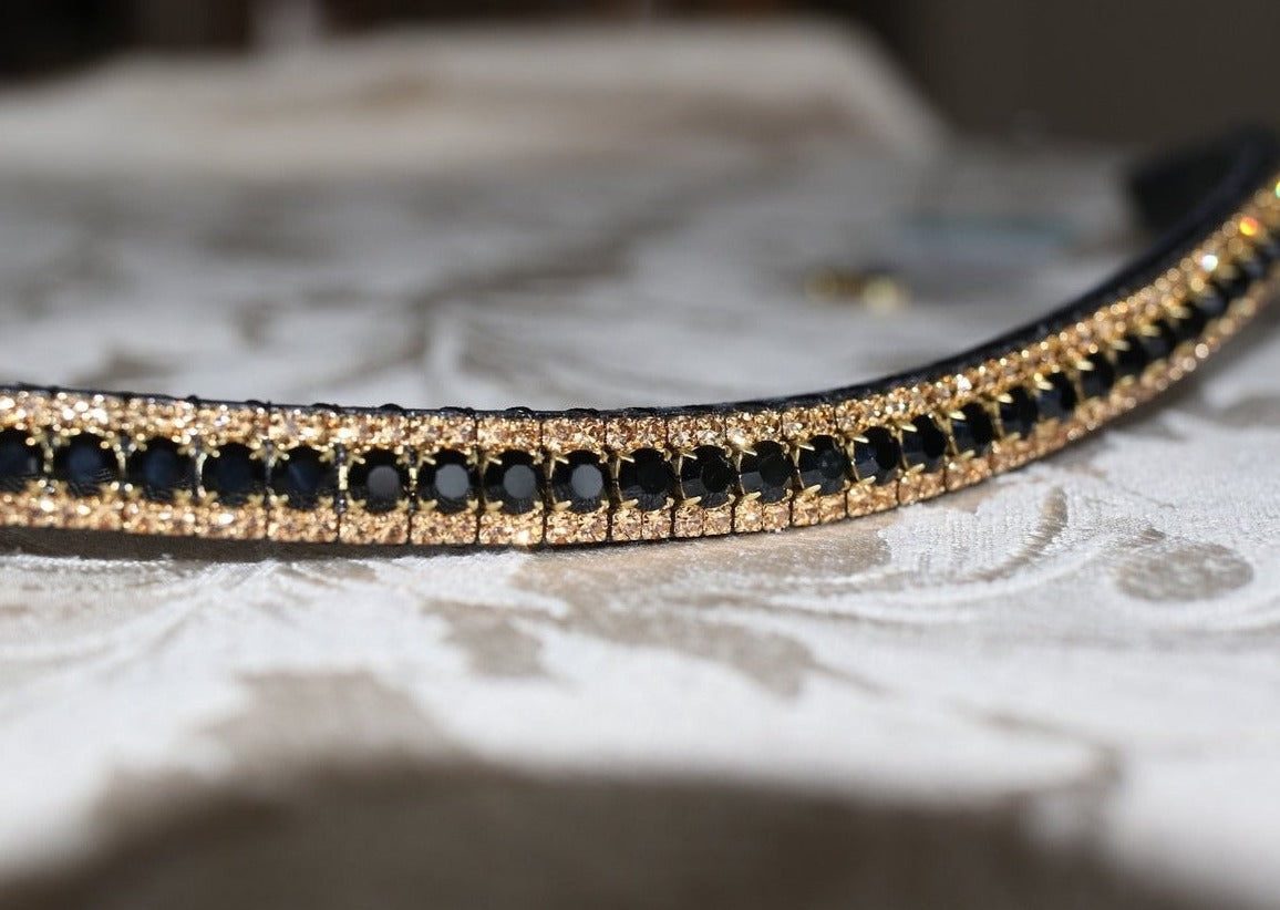 Jet and light colorado browband