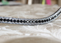 Equiture Jet and Nightfall browband