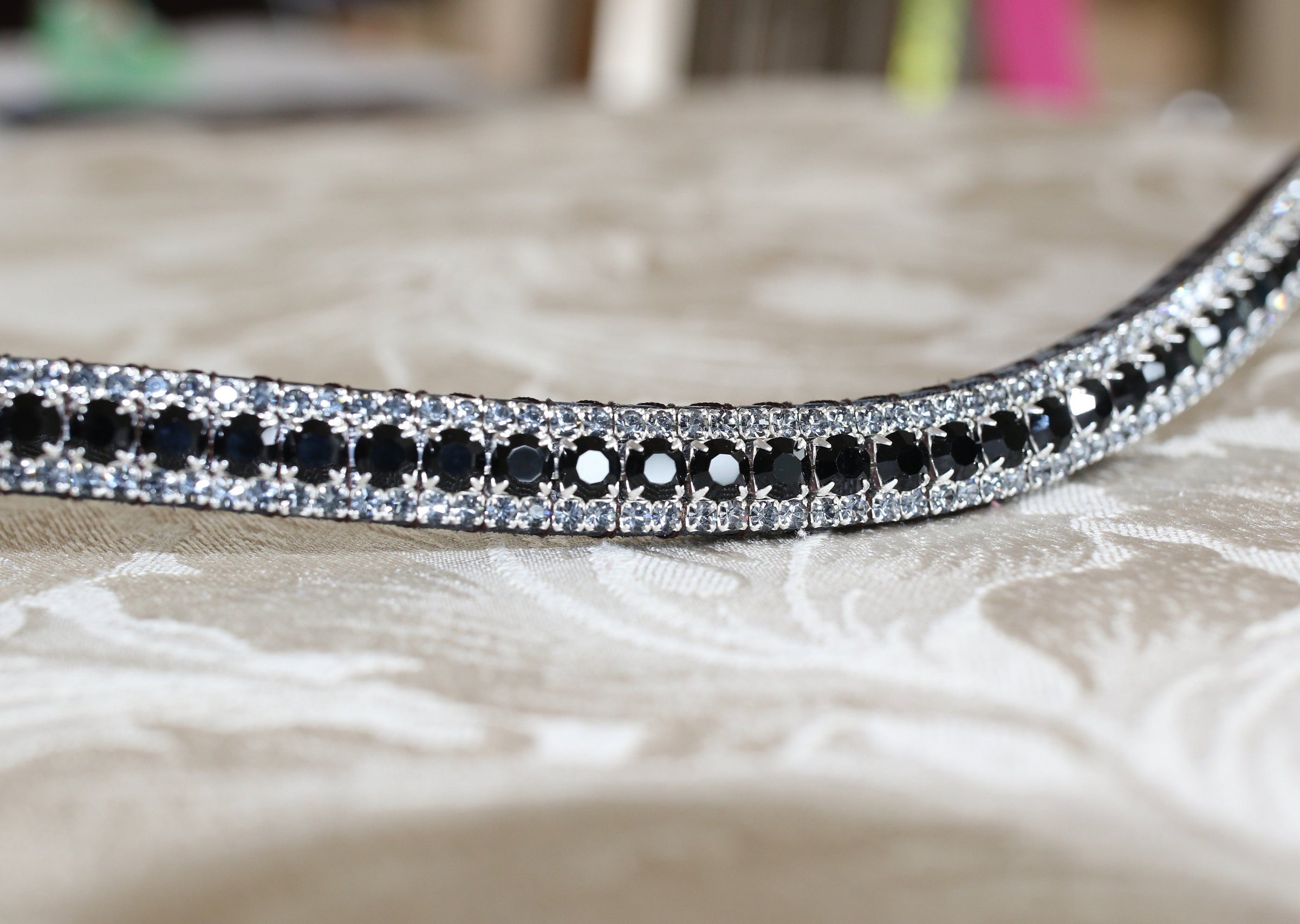 Equiture Jet and Nightfall browband