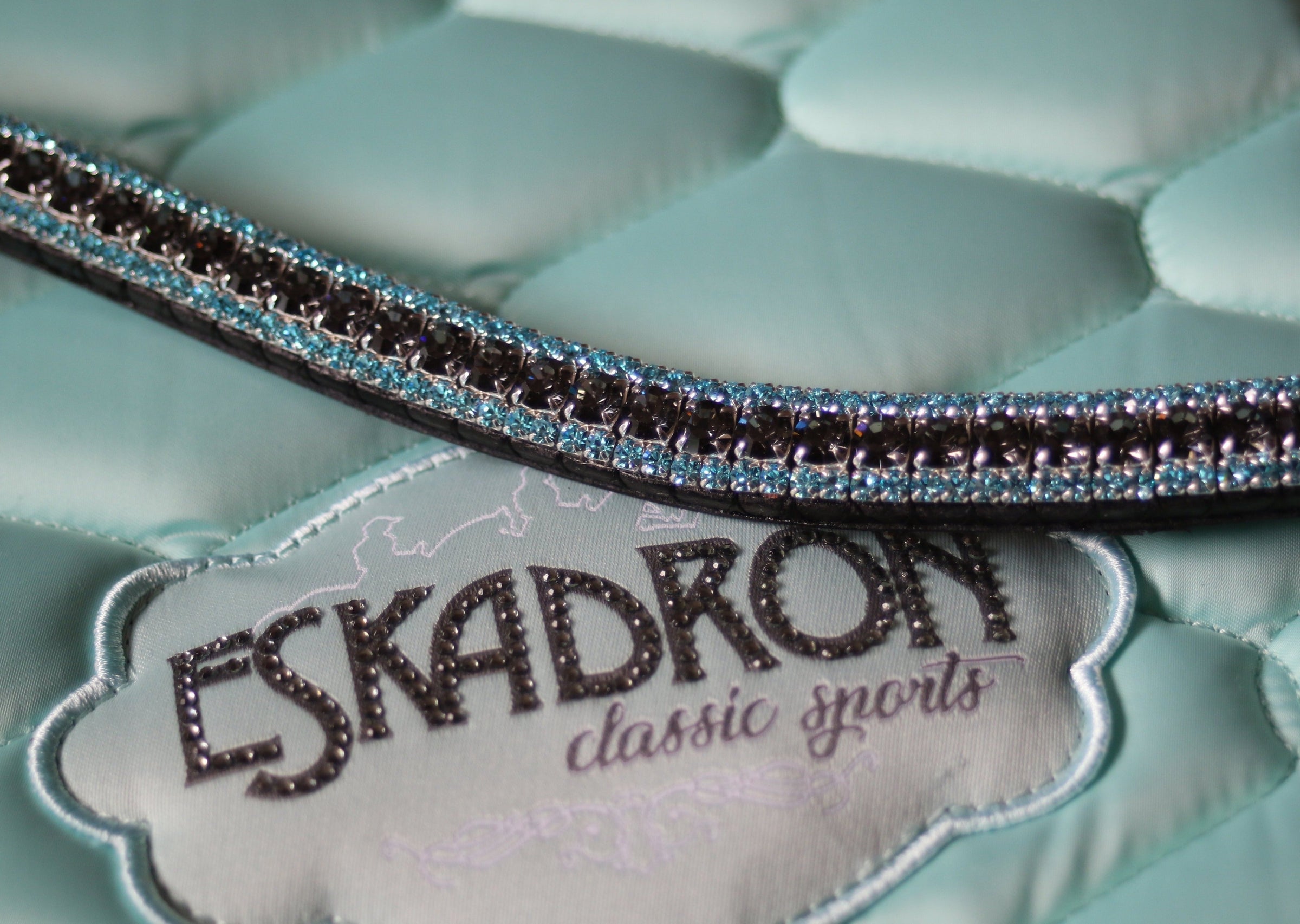 Equiture Nightfall and aqua browband