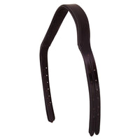 BR headpiece C line anatomic snaffle black leather