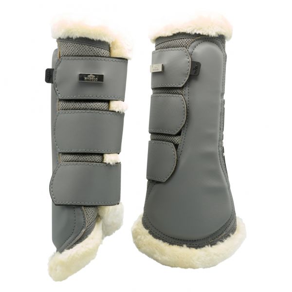 Polo boots with fur online