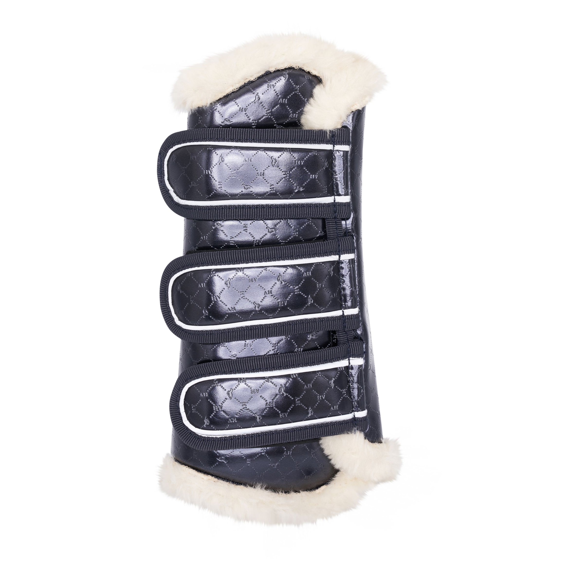 HV Polo wayomi navy tendon boots- 1 xfull left