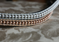 Equiture Custom Pearl browband