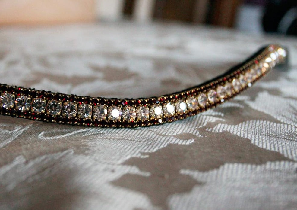 Custom 2 coloured browband