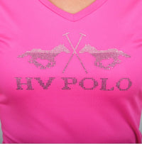 HV Polo Neon Fuchsia favouritas crystal t-shirt