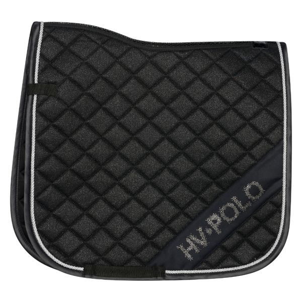 HV Polo Nina glitter Black dressage saddlepad