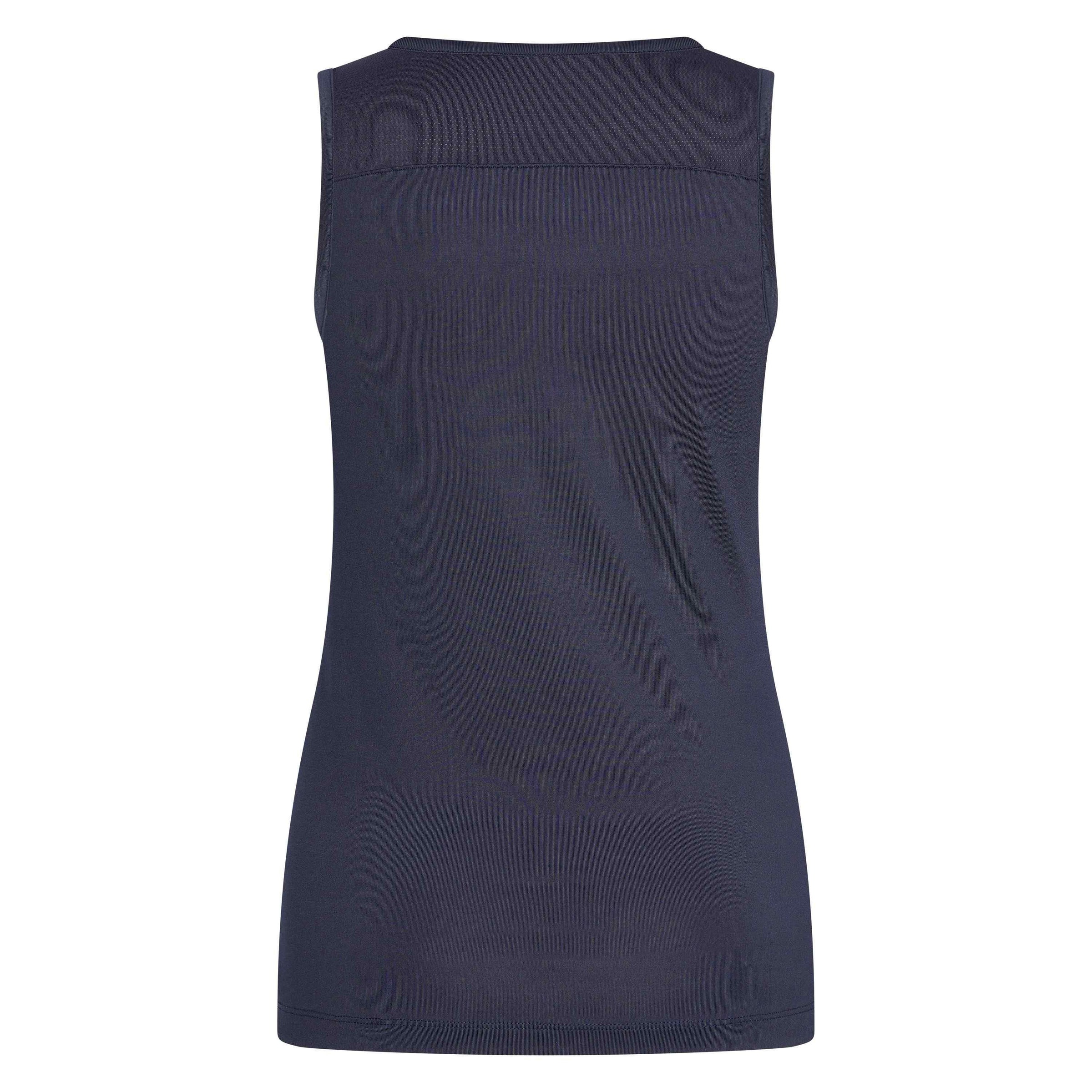 HV Polo Navy rose gold Annabel vest top- 1 medium