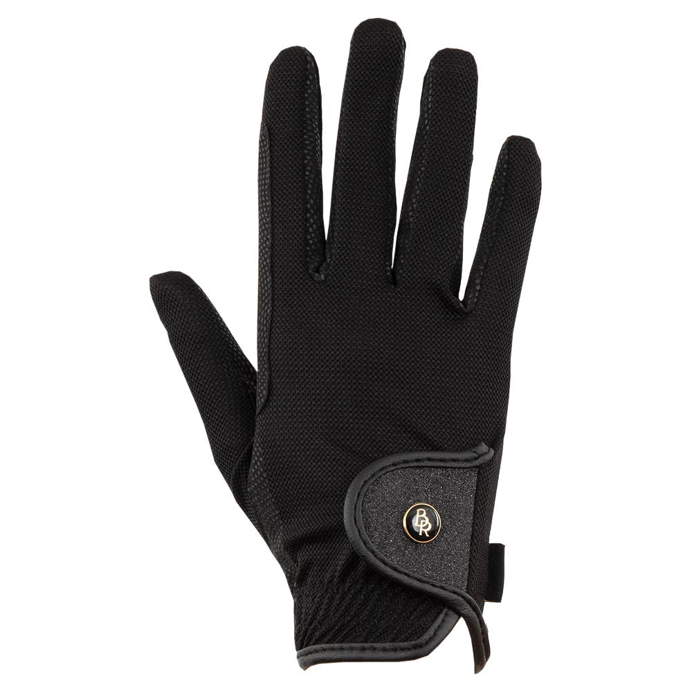 BR gloves royal mesh in black