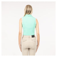 Anky Bermuda sleeveless polo top