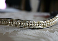 Pearl, honey megabling curve browband