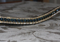 Montana and honey browband