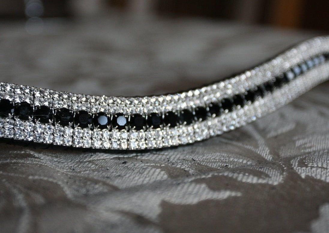 Jet and clear megabling curve browband