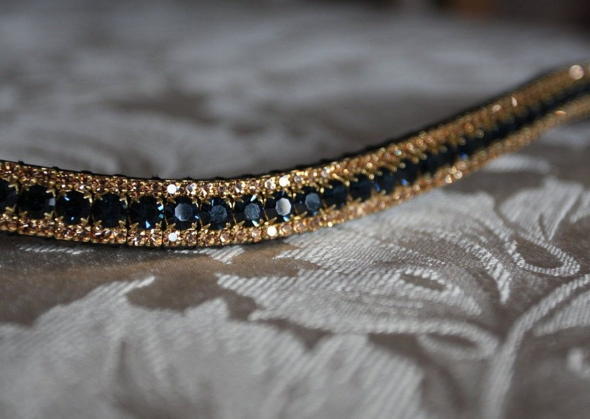 Montana and gold browband