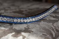 Equiture Clear and sapphire browband