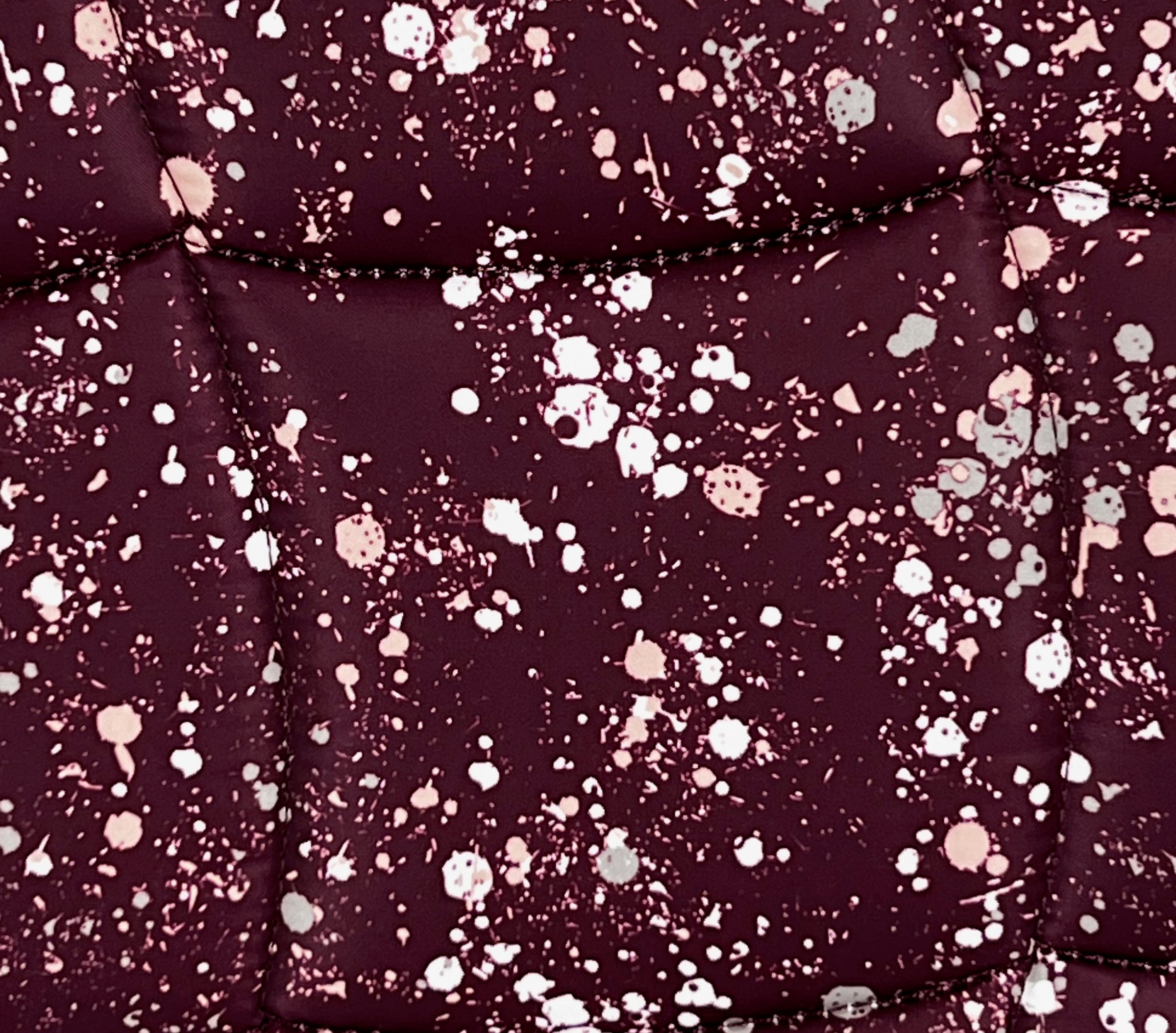Eskadron Matchy Dressage Exclusive Blackberry Mauve Graffiti saddlepad
