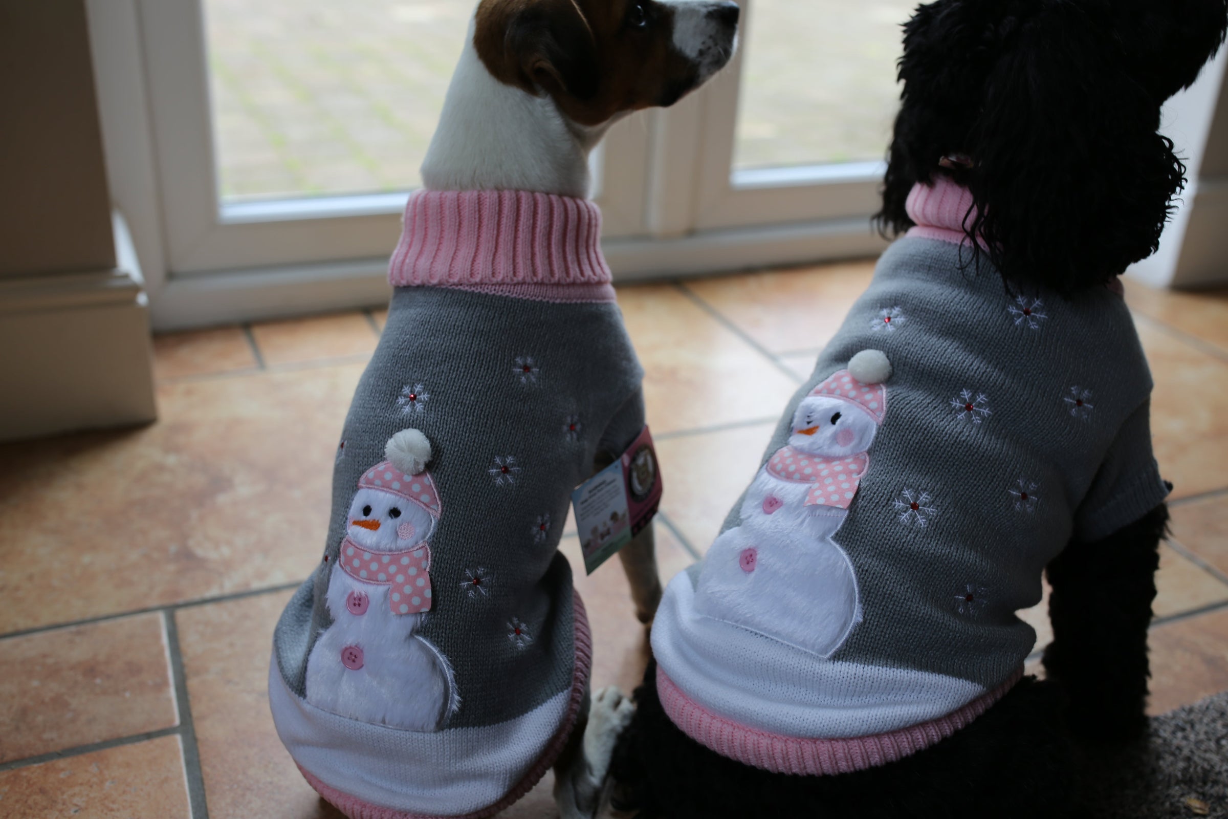 Crystal Snowman Christmas Jumper