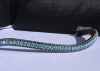 Aquamarine and montana browband