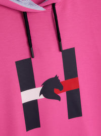 Tommy Hilfiger Graphic sport Hoody in Magenta