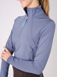 PS of Sweden Dim blue Alex mock neck