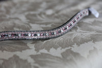 Equiture Custom alternating 3 colour megabling curve browband