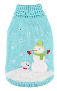Crystal Snowdog Christmas Jumper