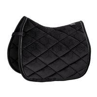 Eskadron Reflex Deep grey velvet crystal saddlepad