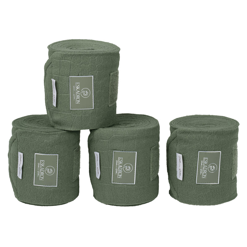 Eskadron Platinum Ash green fleece bandages