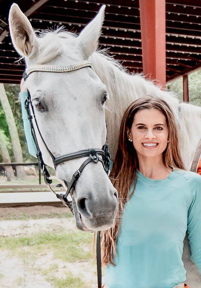 Equiture Iridescent and clear browband