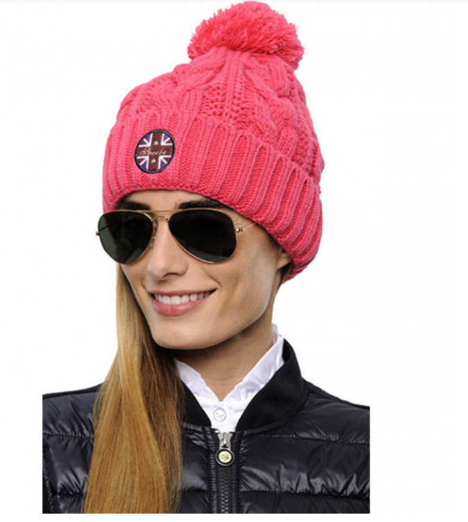Spooks pink bubble hat