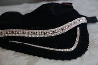 Equiture Swarovski tiffany rose gold megabling curve browband